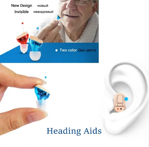 

Mini invisible CIC Digital Hearing AID Ear AID Sound Enhancer Hearing AIDS Adjustable Invisible In The Ear Amplifier Aids