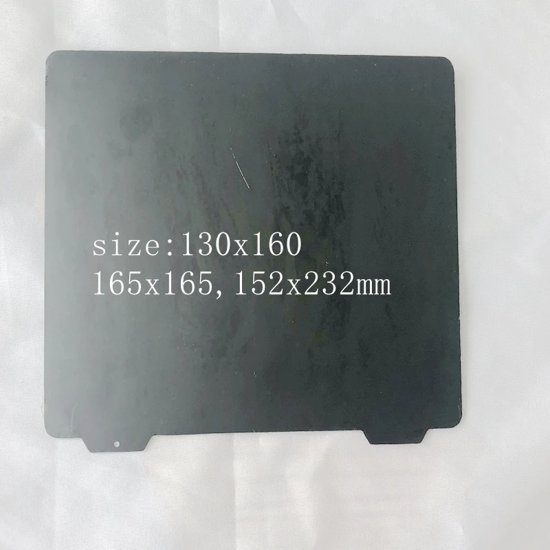 

ENERGETIC 3D Printer heated Bed,Spring Steel Plate with Double Sided PEI Sheet 130x160mm for Monoprice MP Select Mini 3D Printer