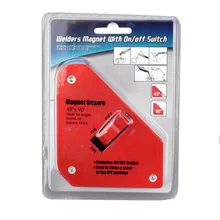 Прямая от производителя 30lb переключатель сварочный локатор сварочный инструмент высокопрочный магнитный инструмент Электрический сварочный Утюг Поглощение