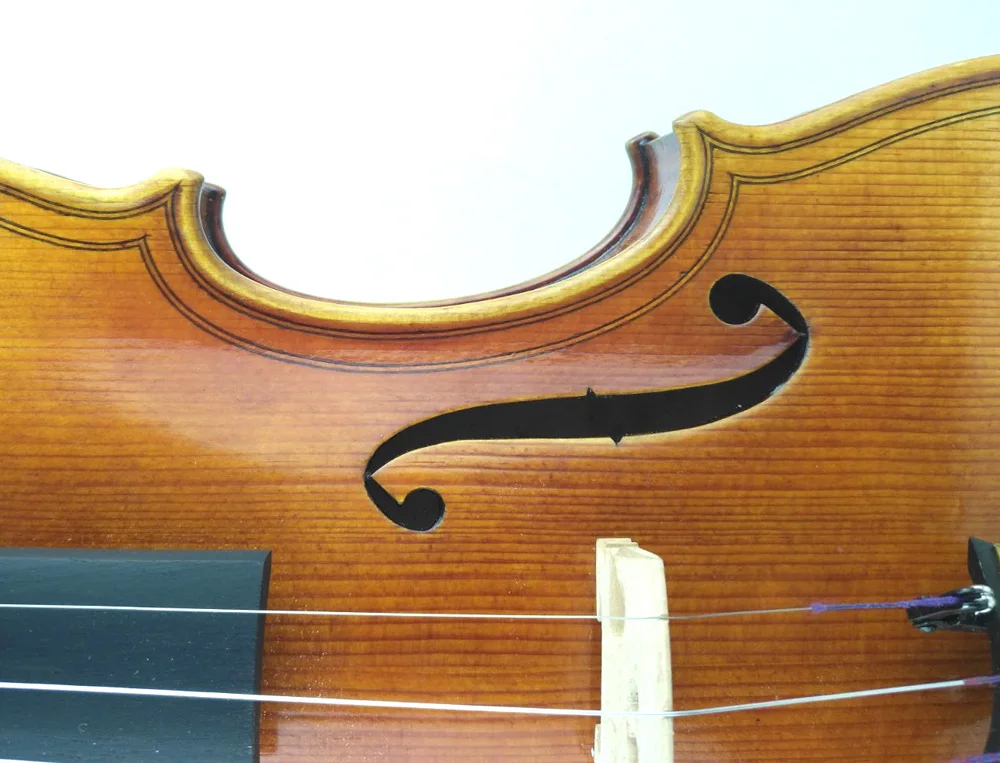 Контурная скрипка Gasparo da Salo 4/4 Канадская ель Engelman и масляный лак ручной работы|violin