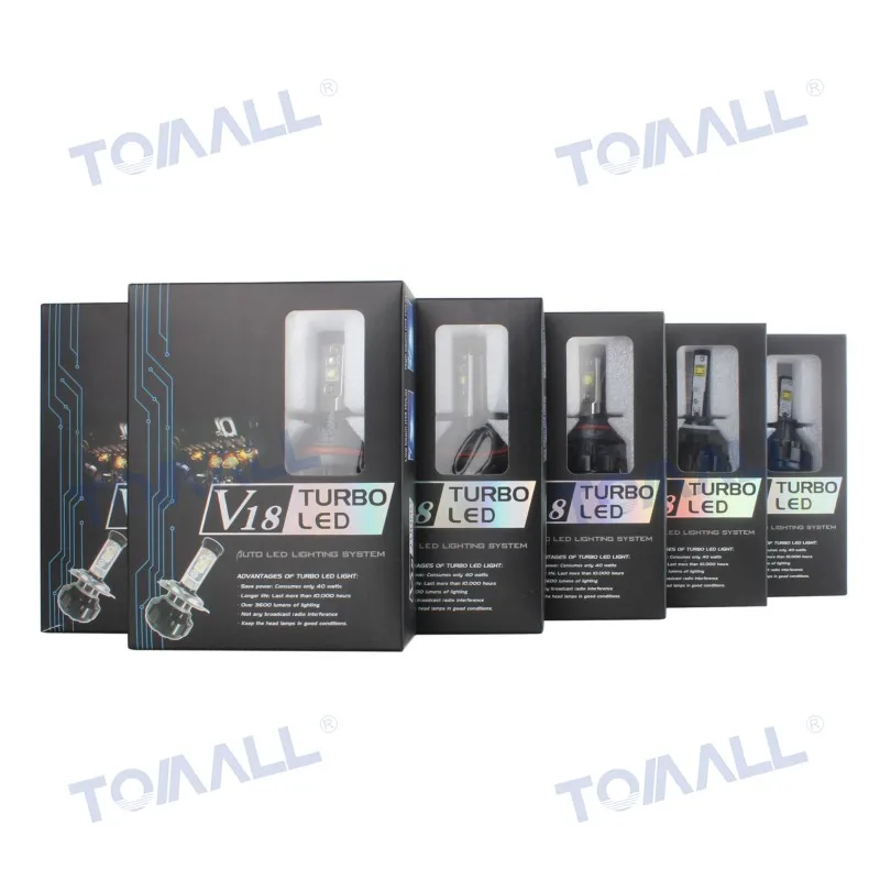 V18 Turbo LED Headlight