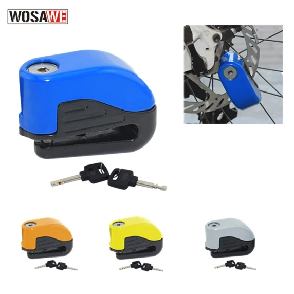 

Motorcycle Safety Alarm Lock Anti-theft 100db Loud Disc Motorbike Lock Motorcycle Brake Warning Security Lock Accessories