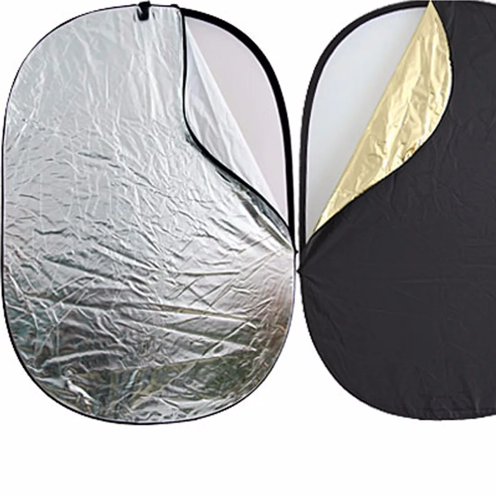 100 x 150cm 40 x 60 5 in 1 Collapsible OVAL Reflector