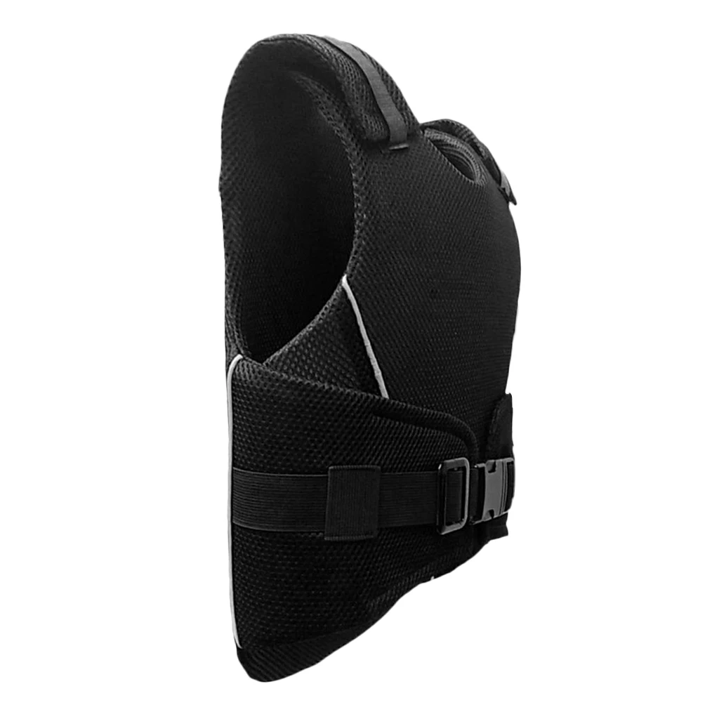 Adjustable Equestrian Horse Riding Vest Protective Waistcoat Body Protector Guard for Kids 3 Size Options