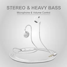 

Vrme In-Ear Earphone Sport Headphones Stereo Music Headset with Built-in Microphone koptelefoon Cell Phone Earphone for iPhone