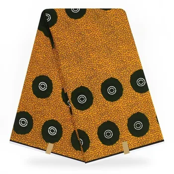 

African Fabric Ankara Fashionable Real Pagne Wax African Wax Veritable For Party Pagne Africain Soft Nigerian Veritable Wax