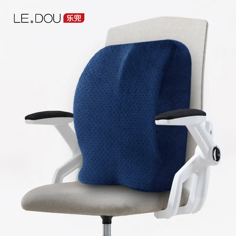 

Lumbar Support Premium Entire High Back Pillow for Office Desk Chair Car Seat Ergonomic Memory Foam Cushion Lower Sciatica Pain
