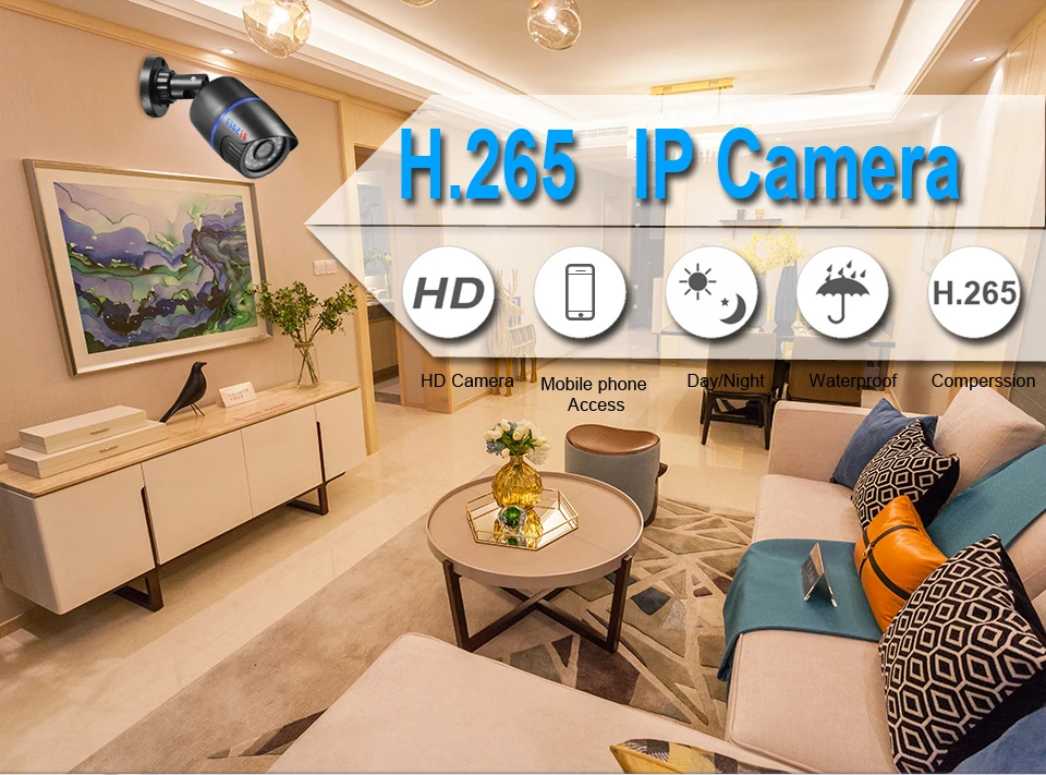 Besder H.265 IP POE камера безопасности 5MP 3MP 2MP наружная Водонепроницаемая камера видеонаблюдения H.265 сетевая камера движения XMEye