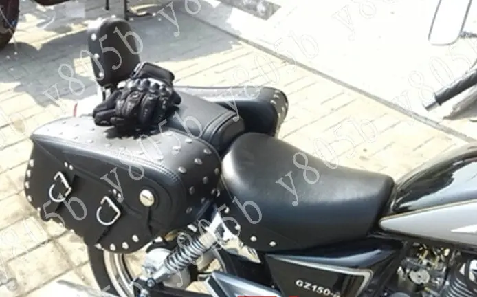 Сумка-седло из искусственной кожи для мотоцикла Honda Shadow ACE Steed VLX 400 600 1100 DLX VTX1300 1800 Magna VF 250 750