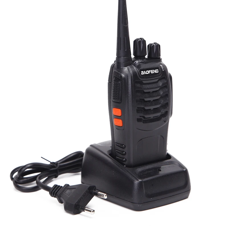 Портативная рация Baofeng BF 888S Talkie 5W 2 шт. портативная bf 888s UHF 400 470 МГц Любительское