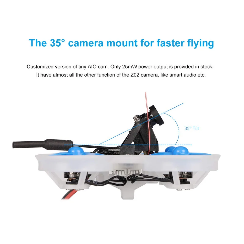 Beta65 Pro 2 S бесщеточный Whoop беспилотные летательные аппараты с F4 AIO FC 5A ESC 25 МВт Z02