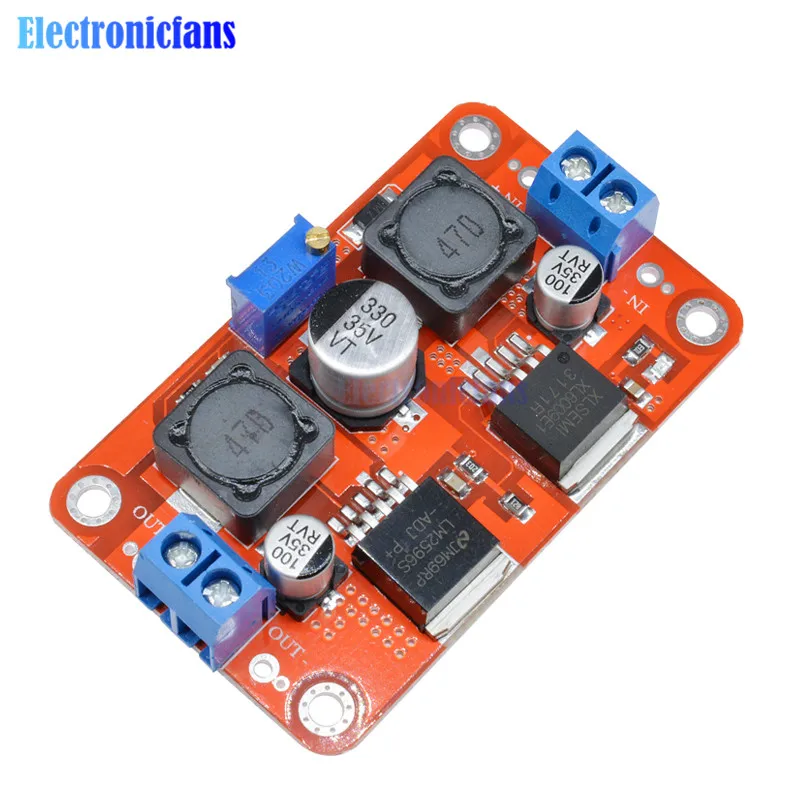 

XL6009 LM2596S DC-DC Step Up Down Boost Buck Voltage Power Converter Module 1.25V-26V To 3.5-28V 3A Power Supply Module