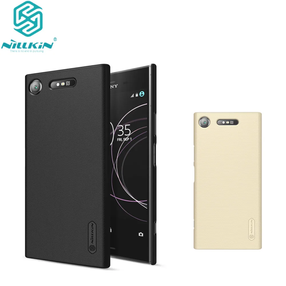 10 шт./лот оптовая продажа Nillkin Super Frosted Shield чехол для Sony Xperia XZ1 (5.2 дюймов) с подарок