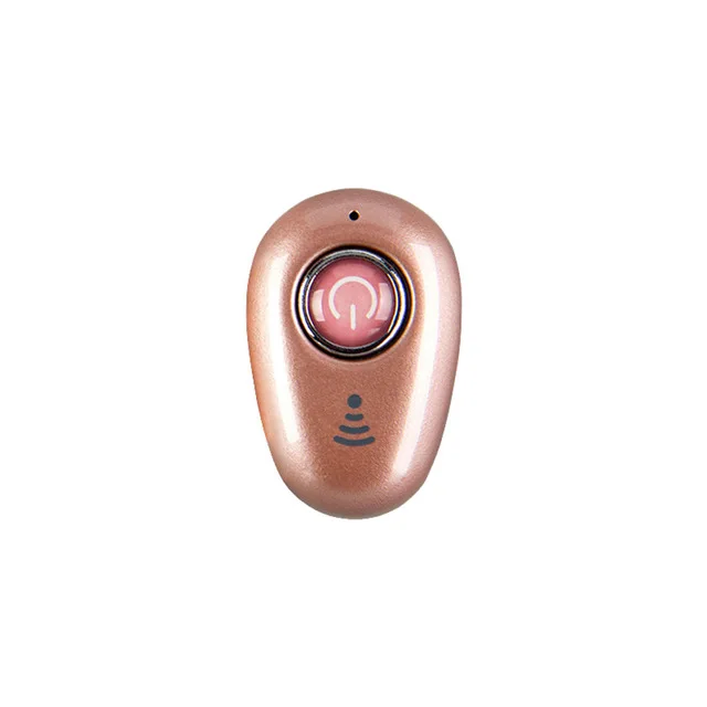

AABB-Mini wireless Bluetooth 4.1 Earphone Headset Sport Headphone With MIC MicroPhone for iOS/Android Smart Phones Pink