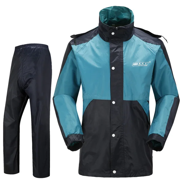 plus size rainjacket hiking camping coat outdoor raincoat thicker plus size rain slicker