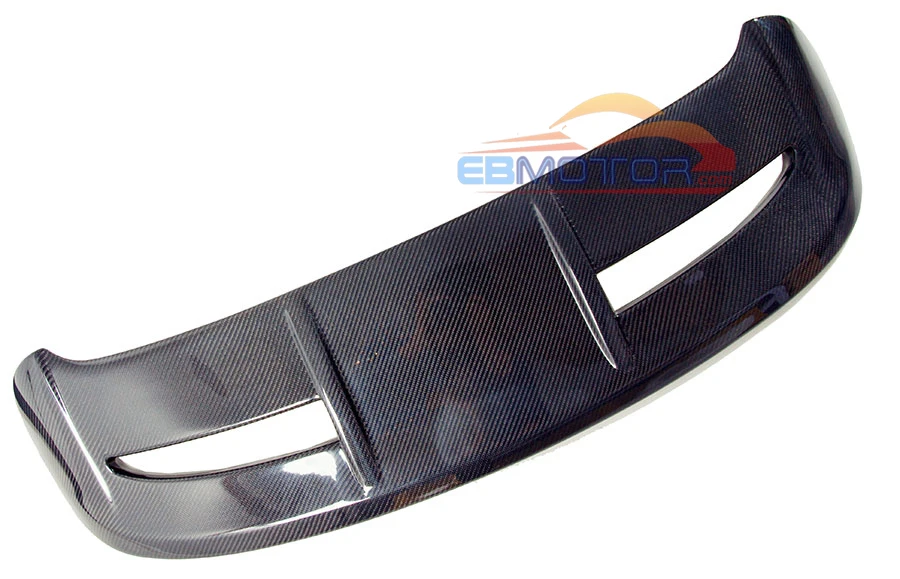 ebmotor-com STR Real Carbon Fiber Rear roof Spoiler CF Wing Case For Volkswagen Golf 6 VW GOLF Six 2010-2012 6