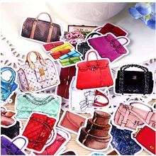 36 шт. креативные женские сумочки kawaii, красивые косметические наклейки s/декоративные наклейки/поделки своими руками, фотоальбомы