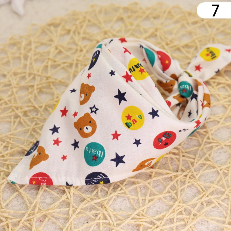 

2018 Cute Portable Adjustable Breathable Cotton Pet Cat Dog Puppy Neck Scarf Collar Neckerchief Accessories 1pcs