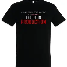 Я не часто тестирую мой код футболка кодер программист компьютерный научный, Веселый гик