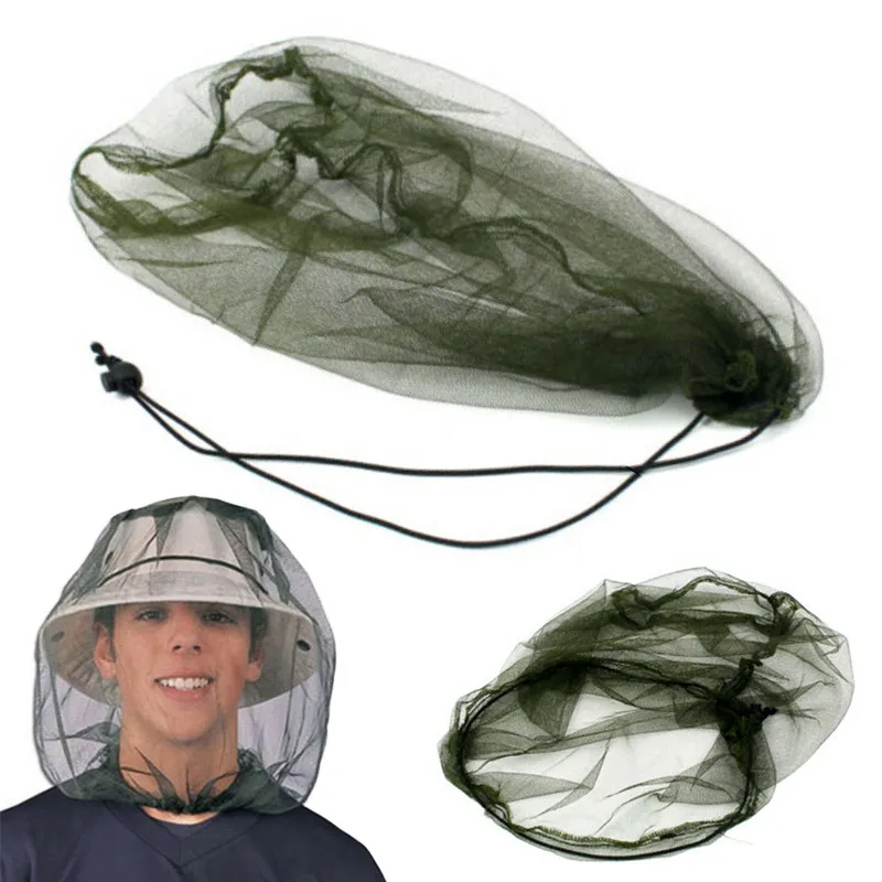 

Long Mosquito Net Hats Sun Protector Hat Head Net Hat with Hidden Mesh Protection Bugs Bees for Hiking Fishing Dropshipping