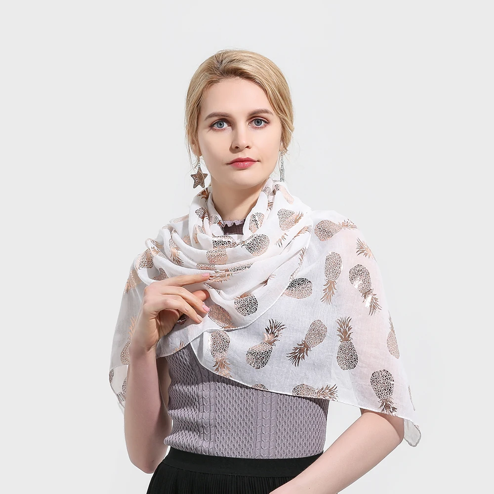 Winfox New Fashion Brand Spring Summer Shiny White Rose Gold Foil