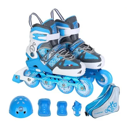 Высокое качество! детские роликовые коньки обувь спортивная роликовая обувь для детей PU материал обувь для катания 2 в 1 роликовые коньки плоская обувь - Цвет: M