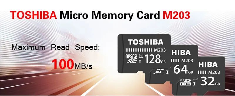 TOSHIBA Micro SD карта 128 Гб 64 Гб SDXC класс 10 UHS-I Карта памяти SDHC 16 ГБ 32 ГБ TF/microsd SD Micro карта