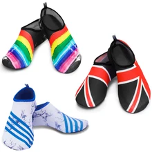 Унисекс носки для подводного плавания с принтом для плавания для серфинга пляжная гибкая обувь для Босиков