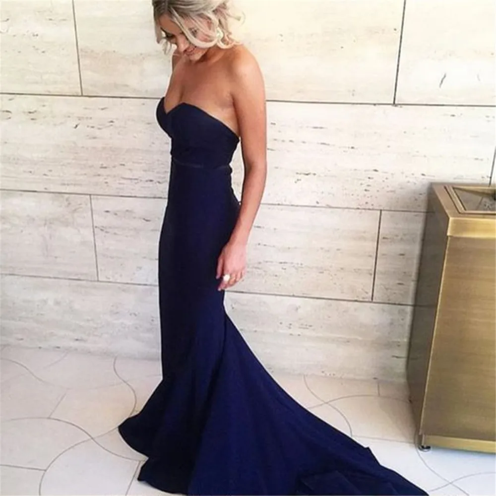 DZW144-Navy-Blue-Long-Evening-Dress-Mermaid-Sweep-Satin-Long-Formal-Gowns-2019-Simple-Women-Wedding (1)