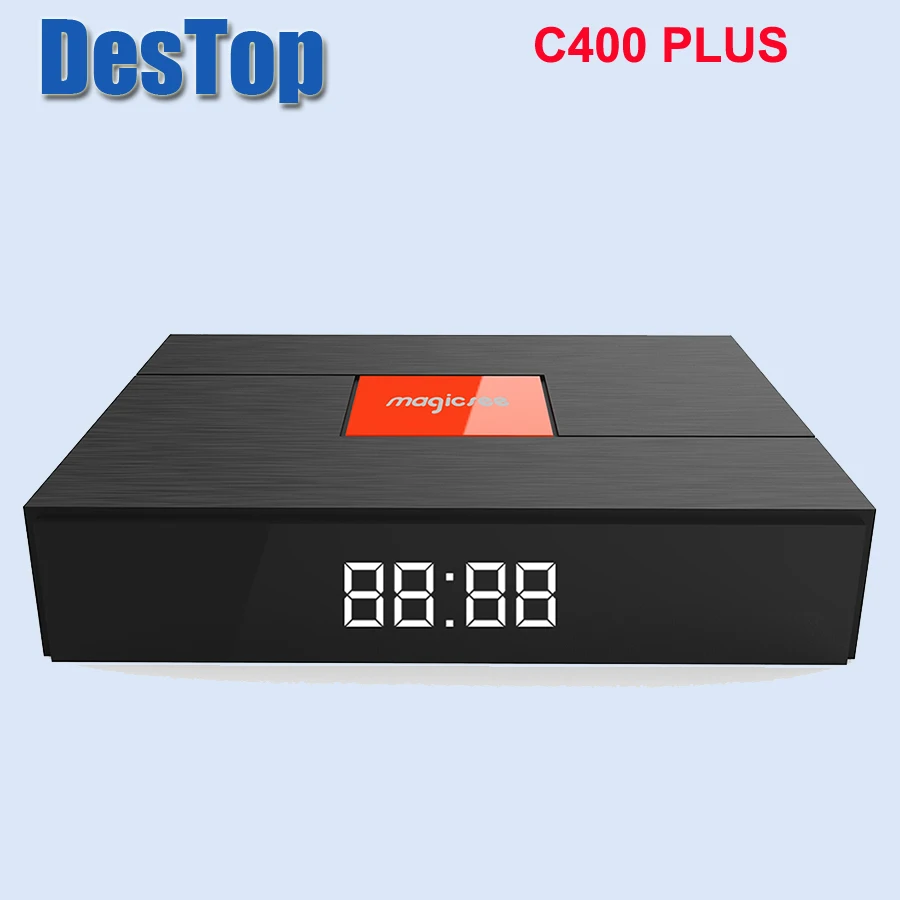 Умная ТВ приставка Magicsee C400 Plus Восьмиядерный процессор Amlogic S912 4K смарт с кабелем
