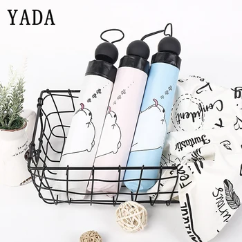 

YADA New High Quality Cartoon TOTORO Bear Umbrella For Women Rain Women uv Cute Umbrella Windproof TOTORO Animal Umbrellas YS603