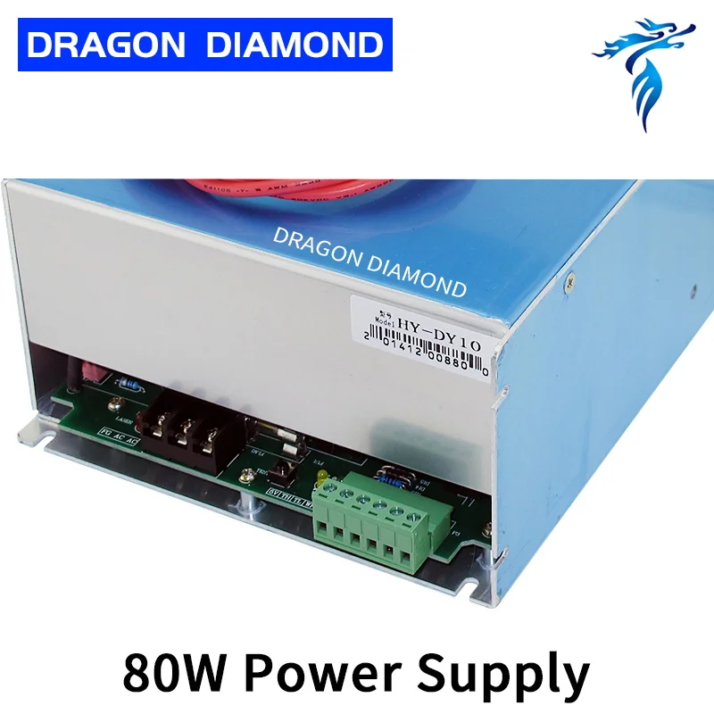 DY10 reci co2 power supply 80w for reci co2 laser tube w4 100w for co2 laser cutting machine DY10 reci co2 power supply 80w for reci co2 laser tube w4 100w for co2 laser cutting machine