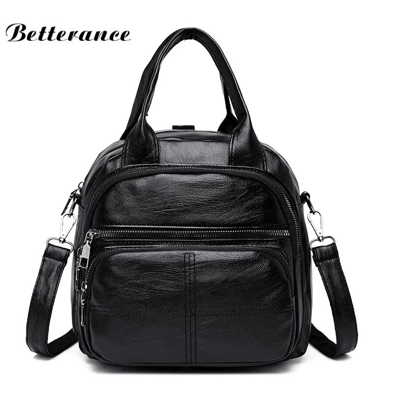 Betterance 2018 Pu рюкзаки для женщин школьная сумка девочек-подростков mochila feminina sac a dos