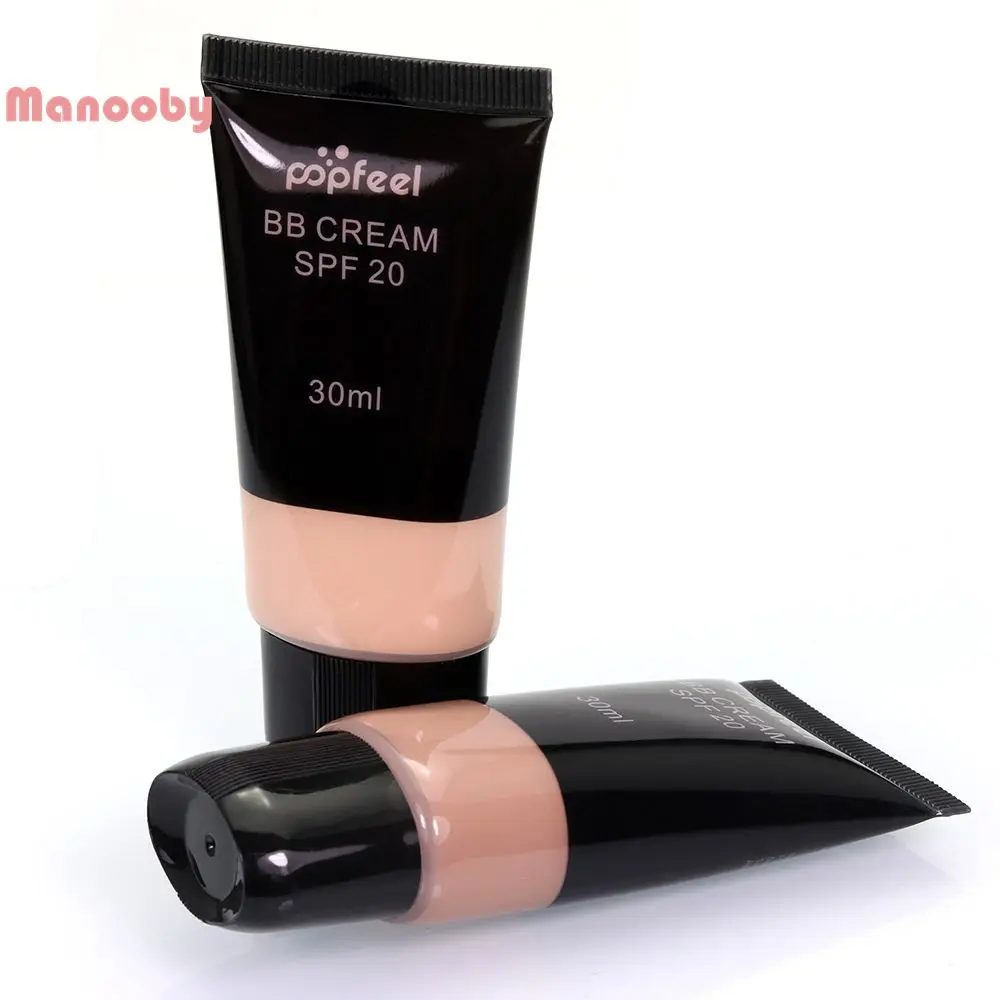 

Manooby Face Make Up Cover Blemish Liquid BB Cream Waterproof Block Brighten Skin Primer Maquiagem