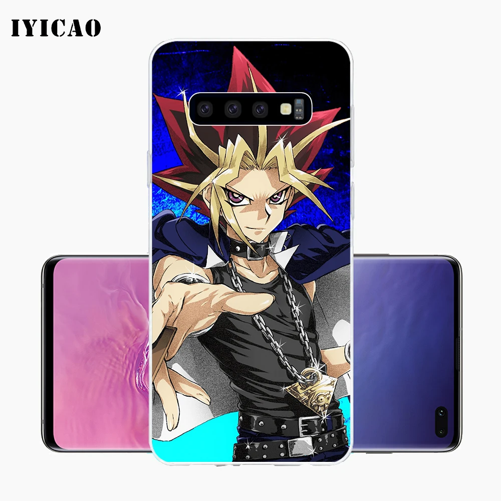 IYICAO Yu Gi Oh юги Муто Мягкий силиконовый чехол для телефона Samsung Galaxy S10e S10 S9 S8 Plus S7 Edge TPU