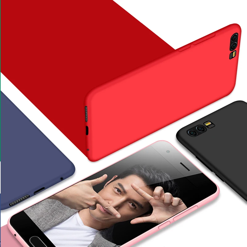 Для Coque Honor 9 силиконовый чехол для смартфона задняя крышка etui huawei Honor9 дисплей