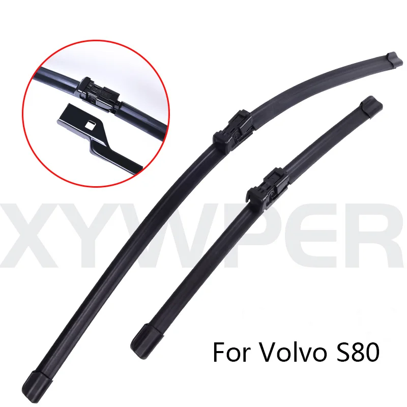 Winshield Стеклоочистители Лезвия для автомобилей Volvo S80 от 1998 1999 2000 2001 2002 до 2017
