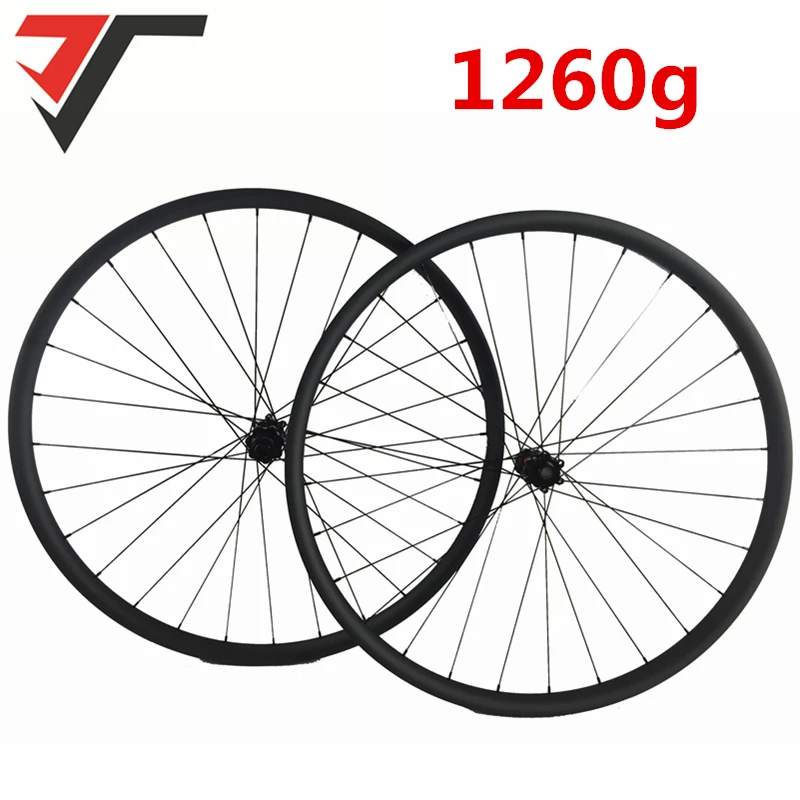 

TRIPS 1260g XC carbon mtb boost wheels 29er straight pull carbon mountain bicycle wheels 148*12mm 110*15mm 29 boost carbon wheel