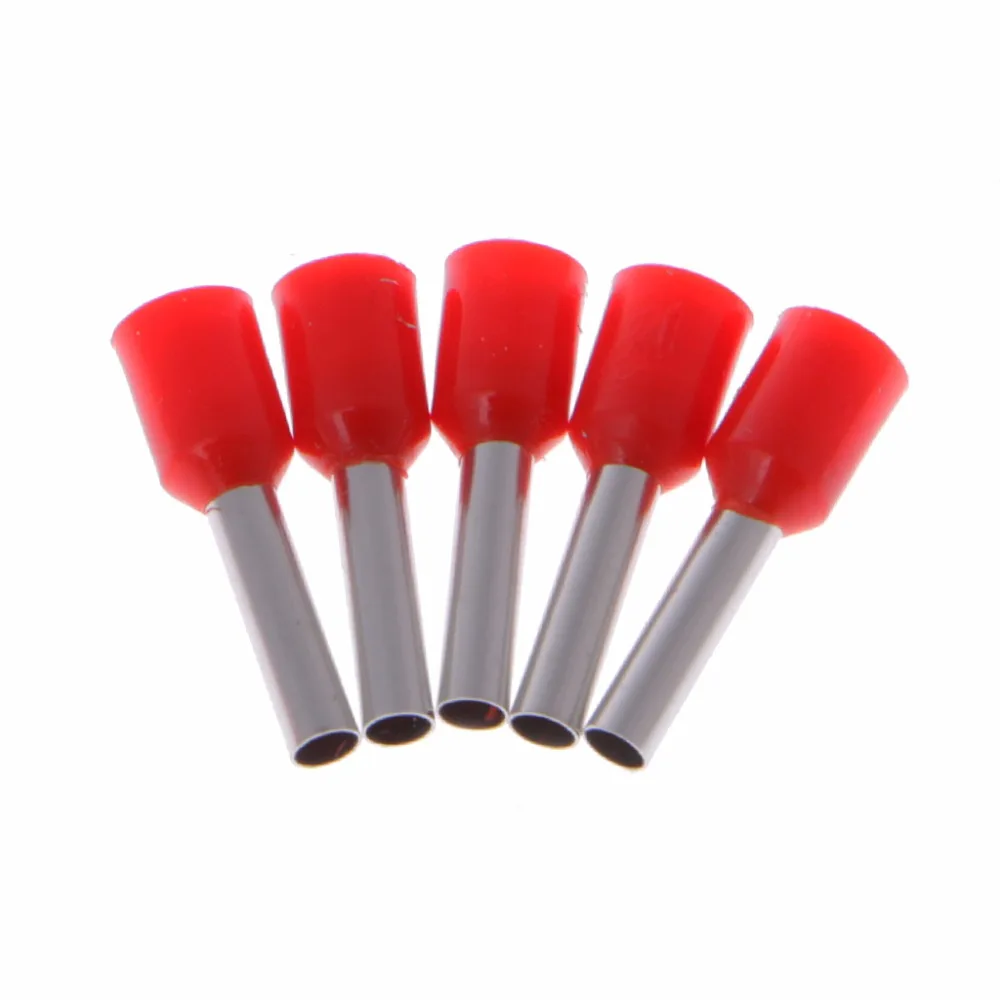 

OOTDTY 2019 NEW 1000 Pcs AWG14 2.5mm2 Automotive Insulated Cord End Terminal Wire Ferrules Insulated Wire Ferrules