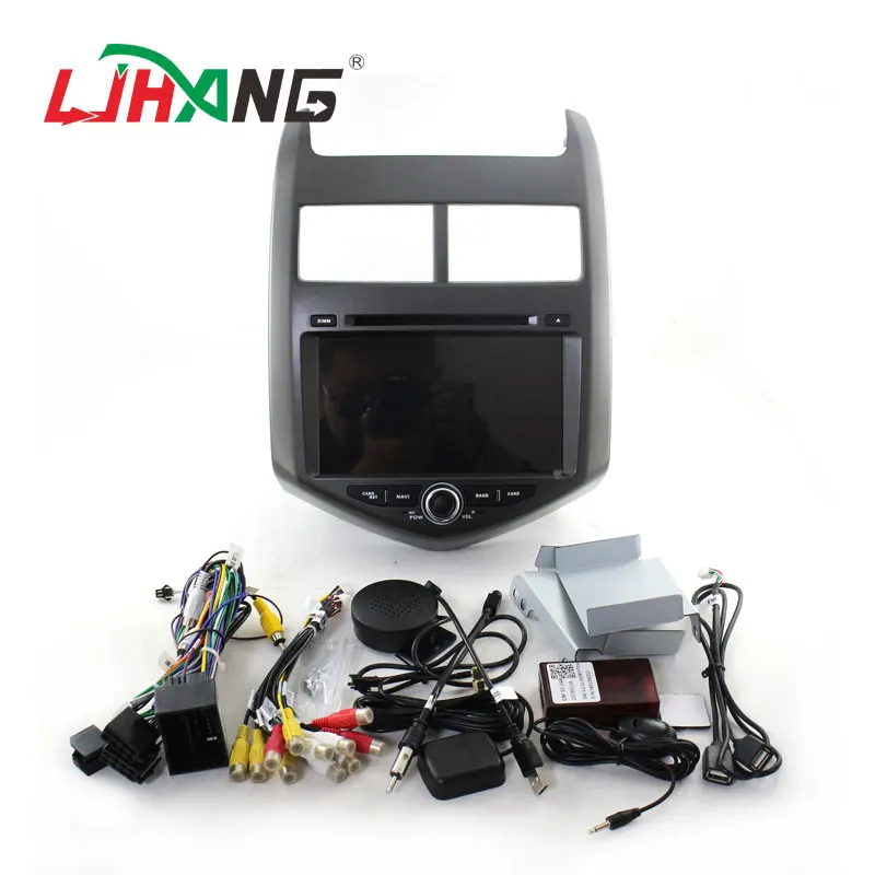 Clearance LJHANG 2 Din 8 inch Android 8.1 Car Multimedia Player For Cheverolet aveo 2011 GPS Navi Mirror-link Bluetooth WIFI Audio Stereo 4