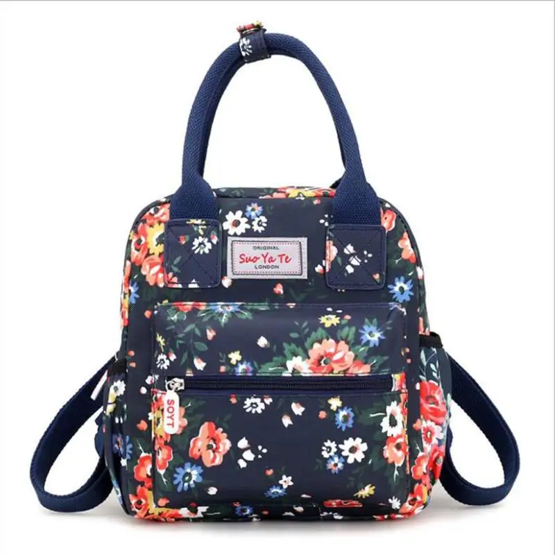 

1pc Waterproof Travel Maternity Baby Mummy Nappy Floral Diaper Bag Backpack Bags Mom Mother Handbag Organizer maternal G3