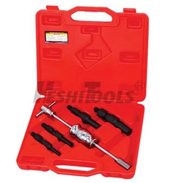 

5pcs/set Blind Hole Inner Bearing Puller Tools Set Remover Slide Hammer Collets Kit Car Repairing Tool Hand Tools Set With Box