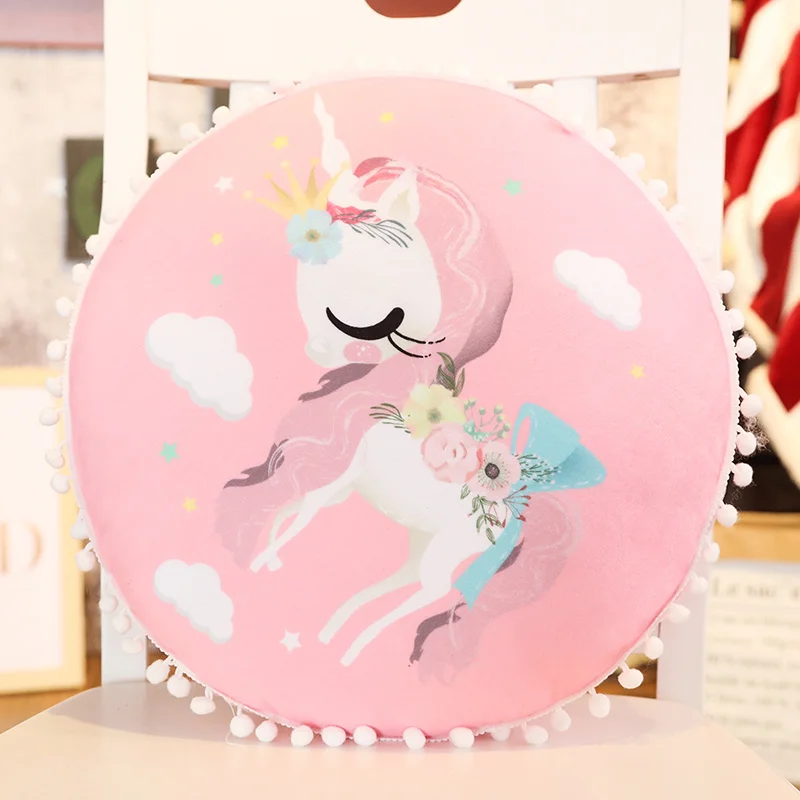 Pinky Unicorn 30cm Pillow Cushion For Sofa 24 Pinky Unicorn 30cm Pillow Cushion For Sofa -Unicorn Fashion