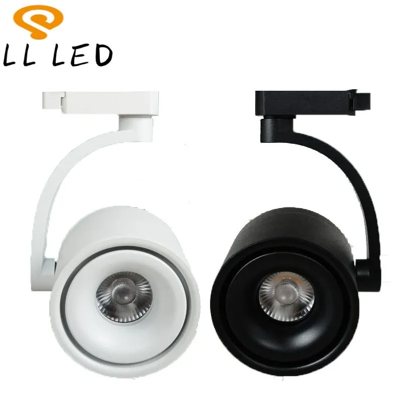

10pcs NEW LED Track Light 15W 25W 35W AC 85-265V COB Ceiling Rail lights For Clothes Shop Shoes Store Track Rail Spot Lighting