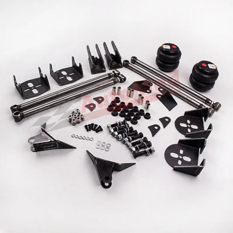 Universal Rear Triangulated 4 Link Kit Air Ride Suspension Brackets 2500 Bags