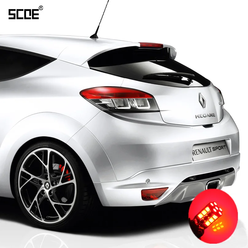 Для Renault Megane 3 5 двери 3 Спорт Tourer SCOE 2X 30SMD светодиодный стоп-сигнал/стоп/парковочная камера заднего/задний фонарь лампа/светильник источник стайлинга автомобилей