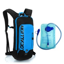 LOCAL LION Cycling Backpack Hydration Waterproof Backpack With Water Bladder Bag Running Sports Bag Backpack Cycling Rucksack 6L