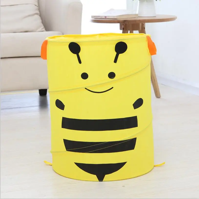 5 اللون تخزين كبيرة صندوق تخزين ل لعب الكرتون سلة الغسيل الملابس صندوق دمي المنظم ديكور المنزل السيارات كيس النفايات