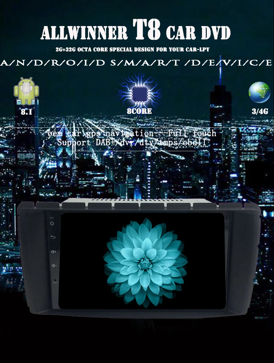 Best 1 din 1024*600 Android 9.0 CAR DVD PLAYER FOR TOYOTA HILUX 2012-2015 Autoradio 2+32GB stereo multimedia player bluetooth gps 1