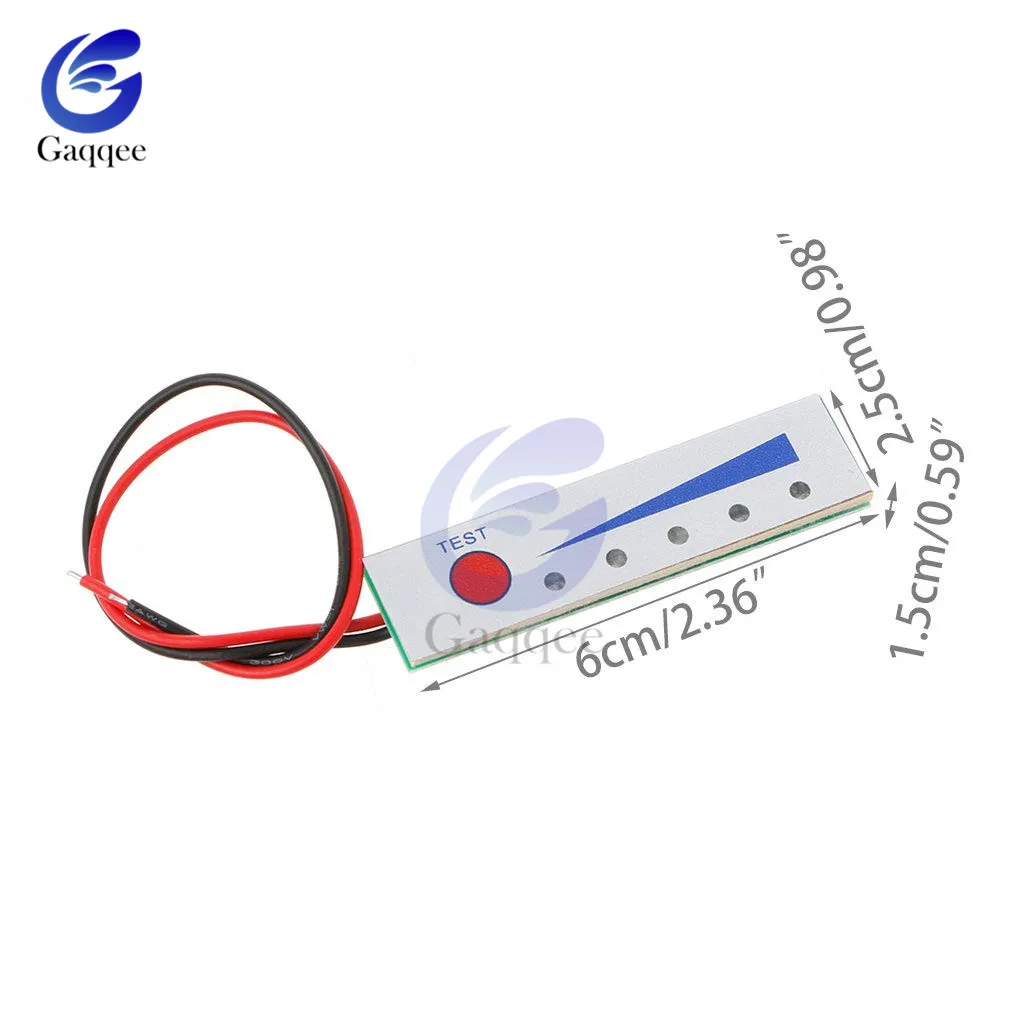 6S 25.4V BMS Li-ion Lithium Battery Capacity Indicator Display Power Level Tester PCB Module 18650 LCD Charge Discharge